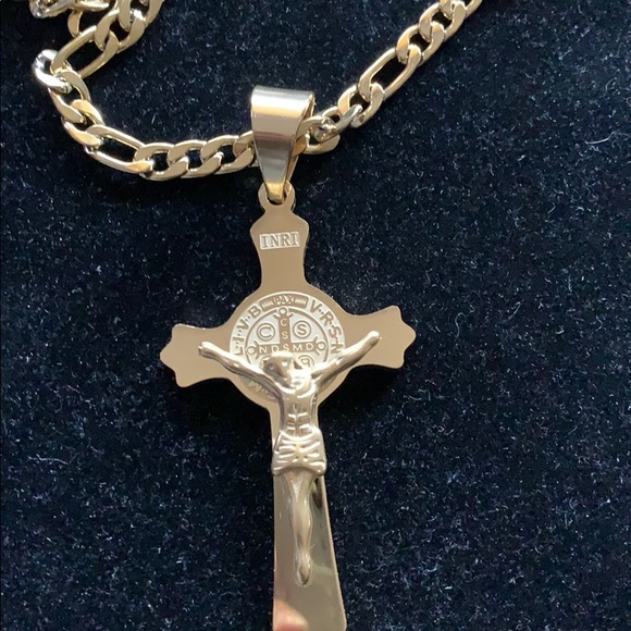 18Karats gold stainless steel Necklace